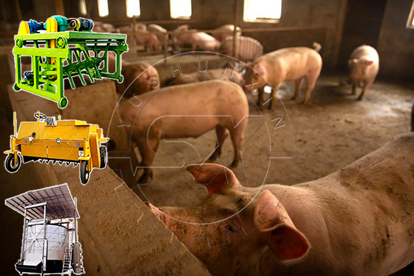 Три типа оборудование для ферментации навоза свиней