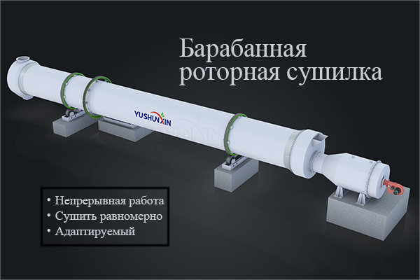 Роторная сушилка