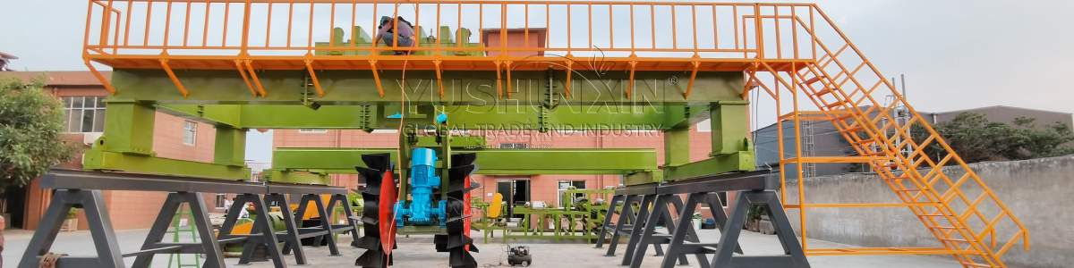 Двухколесная-машина-для-компостирование-куриного-помета