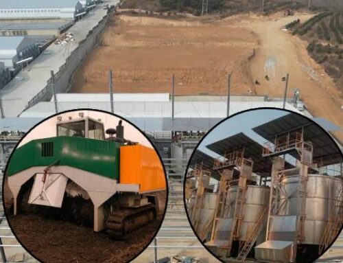 Украинский заказчик купити техніку для компостування для компостирования навоза.