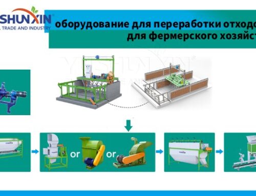 Российский клиент приобрел оборудование для переработки отходов своего фермерского хозяйства.