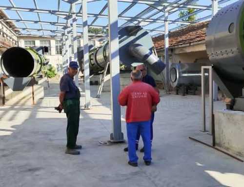 Линия гранулирования комплексных удобрений 8-10 т/ч для болгарского заказчика стоимостью 300 000 долларов.